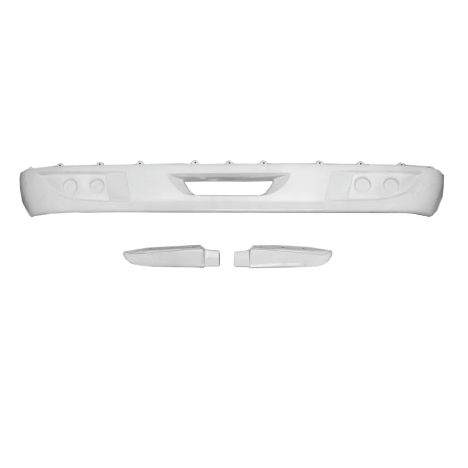 Spoiler Iveco Stralis Hi-way Plástico Branco 3 Peças