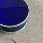 Canhão LED Azul 12V Grande Cabine Caminhão Decorativo