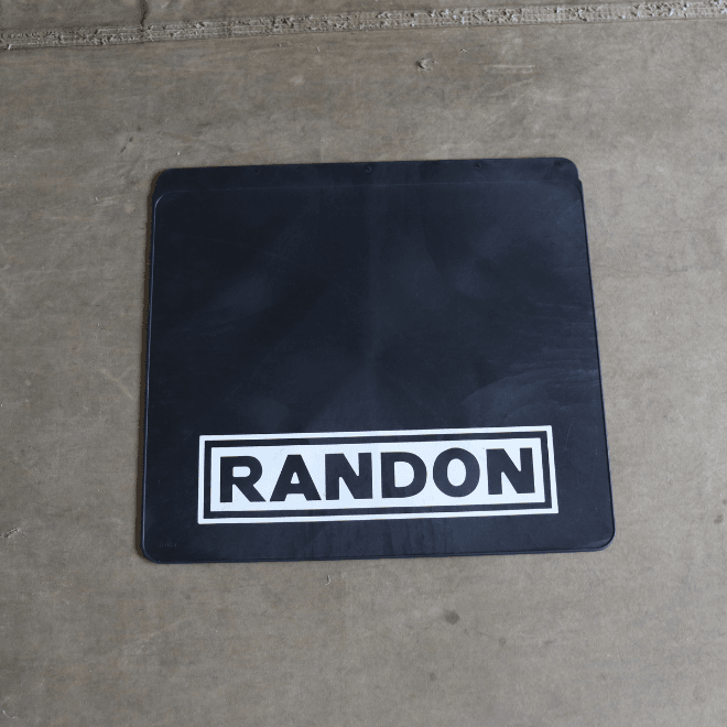 Apara Barro Carreta Randon 57,5x62cm Borracha Injetável