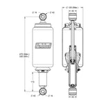 Mola Pneumática Cabine Traseira Volvo FH 2004 a 2014