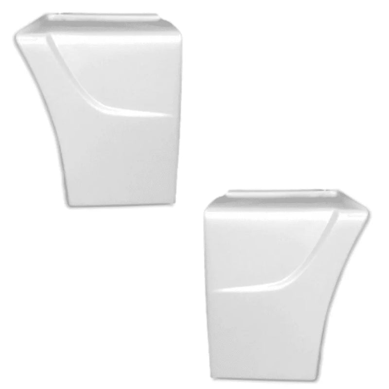 Tampa Estribo Ford Cargo 2011+ Polímero Proteção 2 Degraus