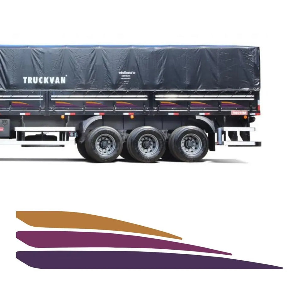 Faixa Adesivo Scania 98 S4 Série 4 Gota - 27 Peças