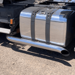 Escapamento Cromado Scania NTG 2019 Lado Esquerdo