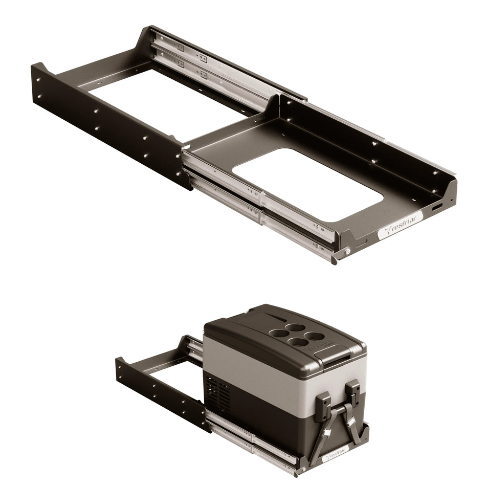 Suporte Gaveta Trilho Geladeira 31L Resfri Ar Caminhão