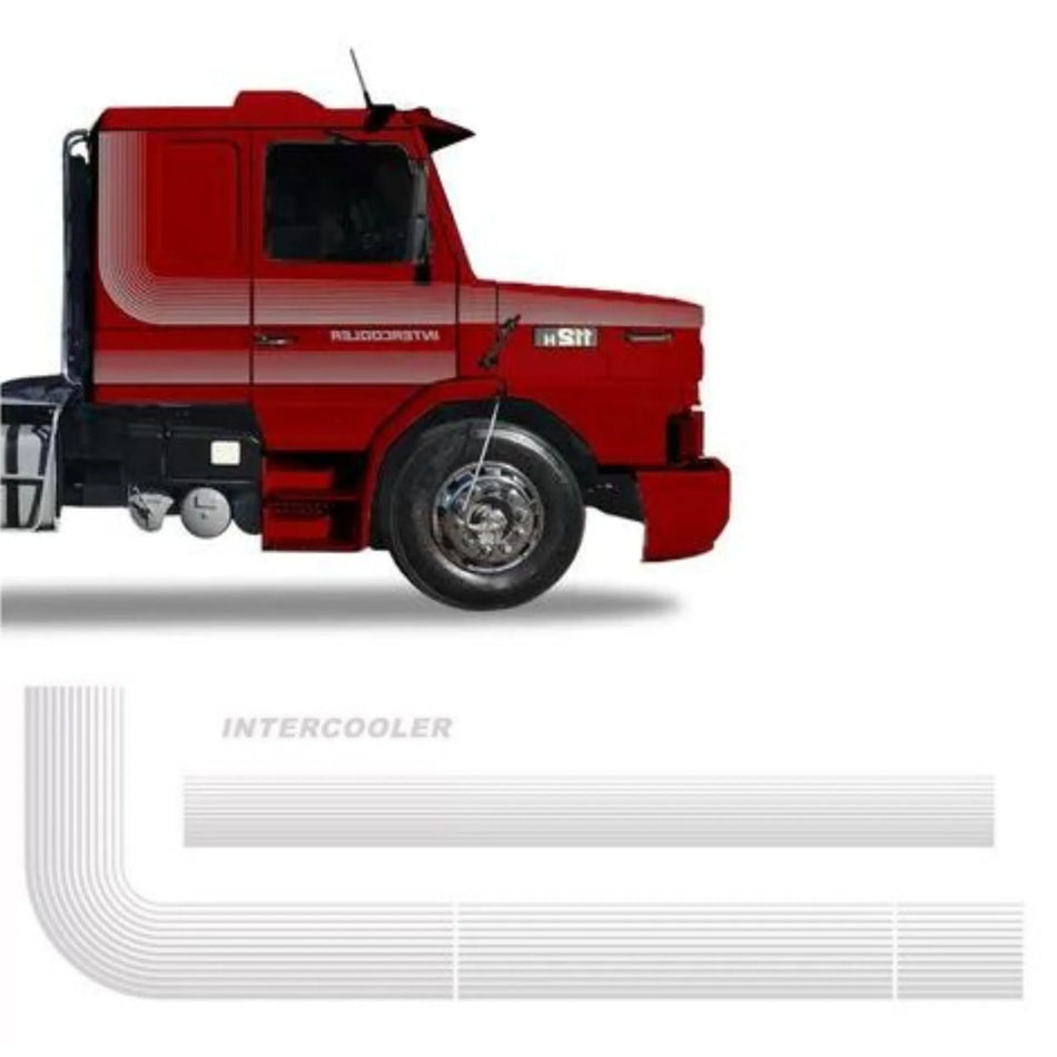 Faixa Lateral Adesivo Scania 112 1986 Original