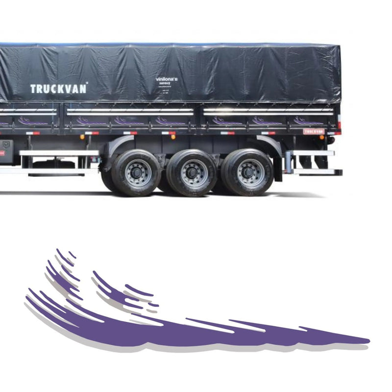 Faixa Adesiva Scania 2001 Horizontes Original 27 Peças