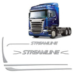 Faixa Lateral Adesiva Scania 2014 Streamline Prata