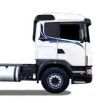 Faixa Lateral Adesiva Scania 2006 Evolução Azul/Amarelo