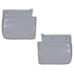 Tampa Estribo DAF XF Par Polímero Branco Esquerdo Direito