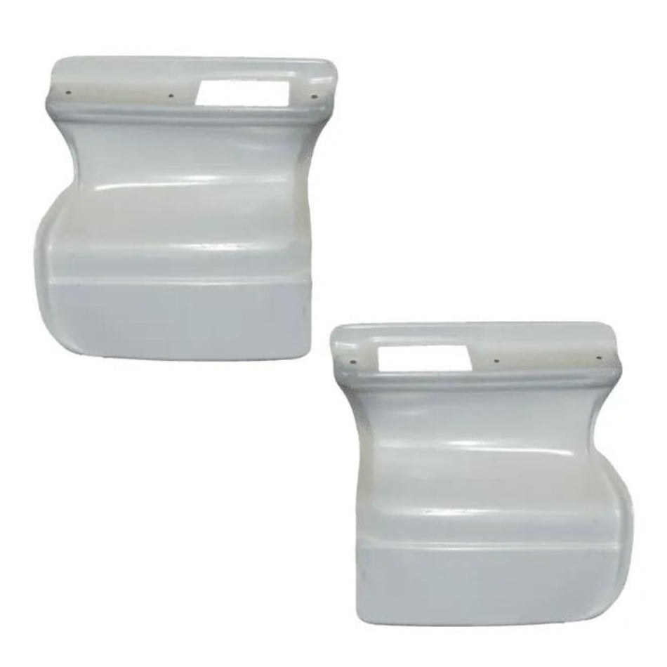 Tampa Estribo Volvo VM 1 Degrau - Polímero Branco