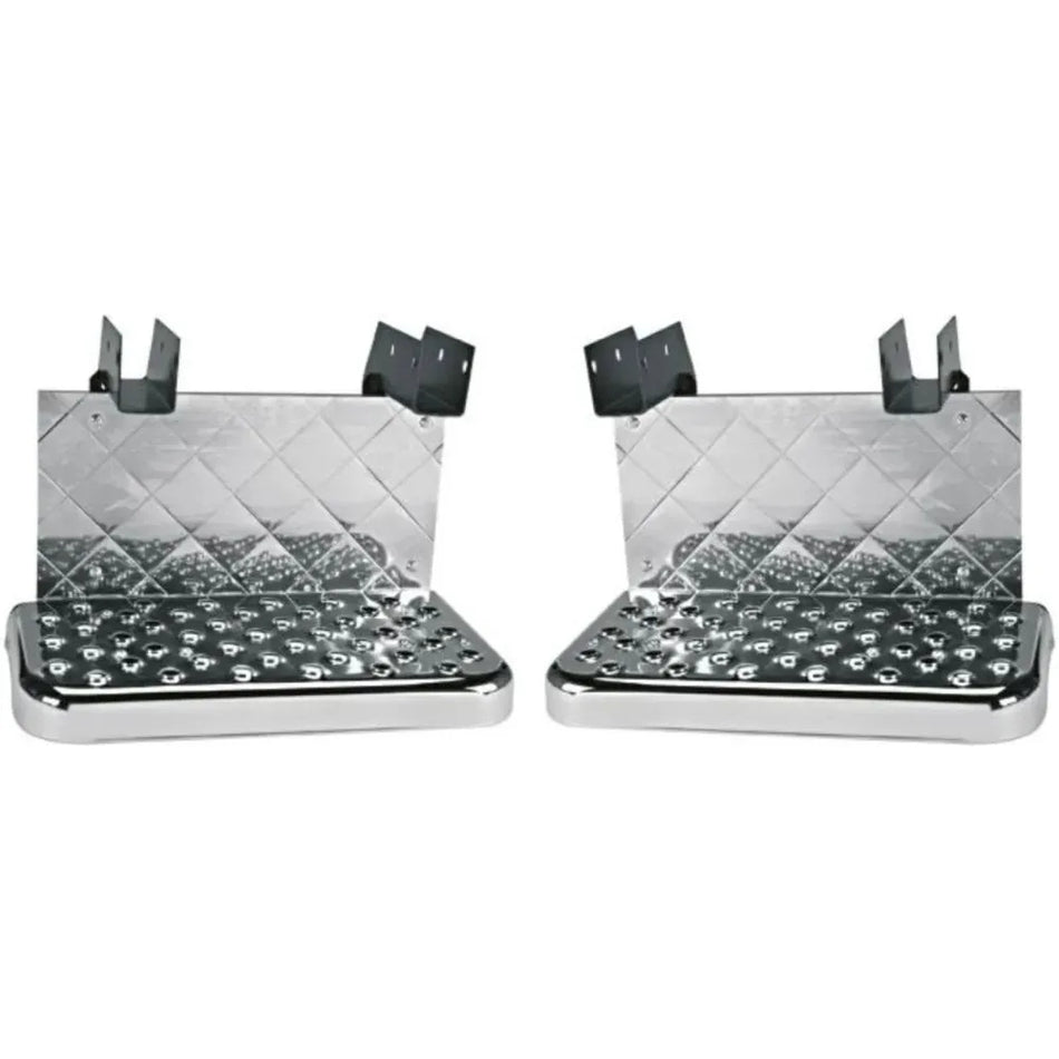 Estribo Alumínio Cromado Mercedes 1113 1114 Tipo Escada