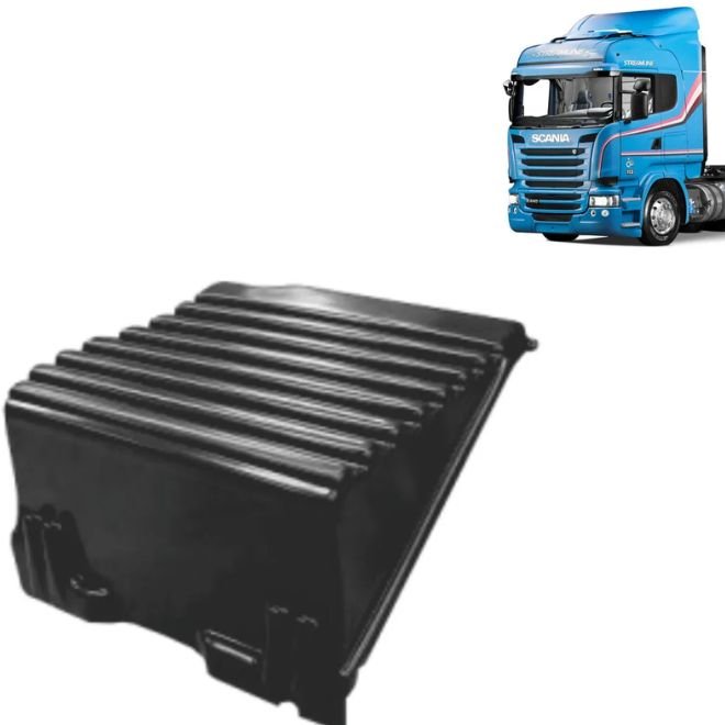 Tampa de Bateria Scania S4 S5 Plástico Resistente