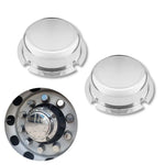 Tampa Cubo Implemento 4 Furos Pequeno Cromada ABS