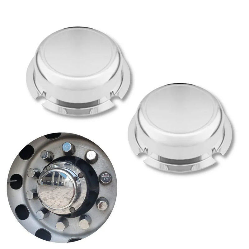 Tampa Cubo Implemento 4 Furos Pequeno Cromada ABS