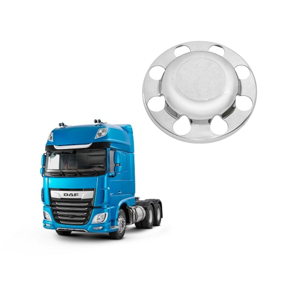 Tampa Cubo Tração DAF Cromada Plástico ABS