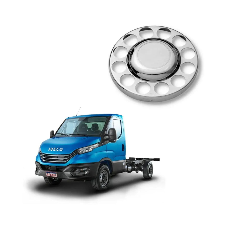 Tampa Cubo Tração Iveco Daily Cromada ABS