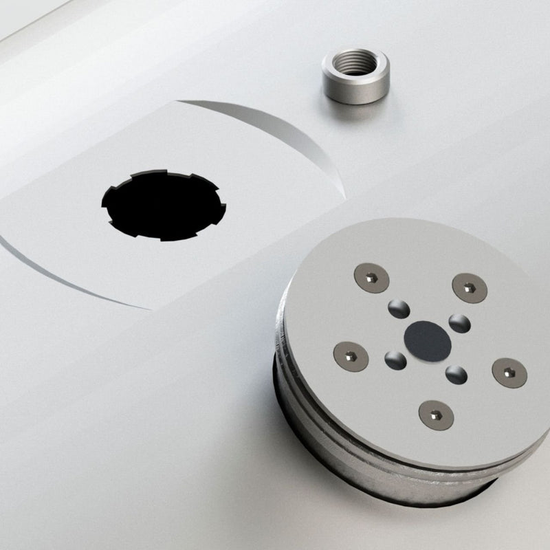 Tanque Lateral Inox Scania 225 330 400 440L Bocal Tampa