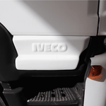 Tampa Estribo Iveco Stralis Polímero Branco Par