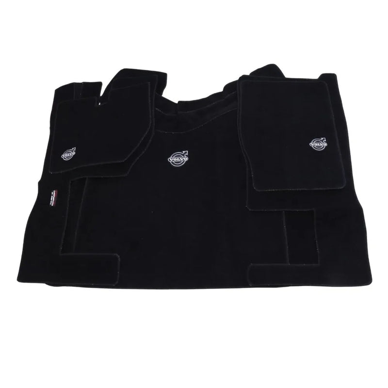 Jogo Tapete Preto Volvo FH 2014 - 5 Peças Borracha