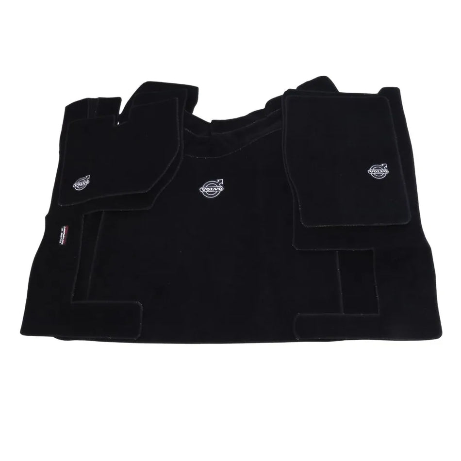 Jogo Tapete Preto Volvo FH 2014 - 5 Peças Borracha