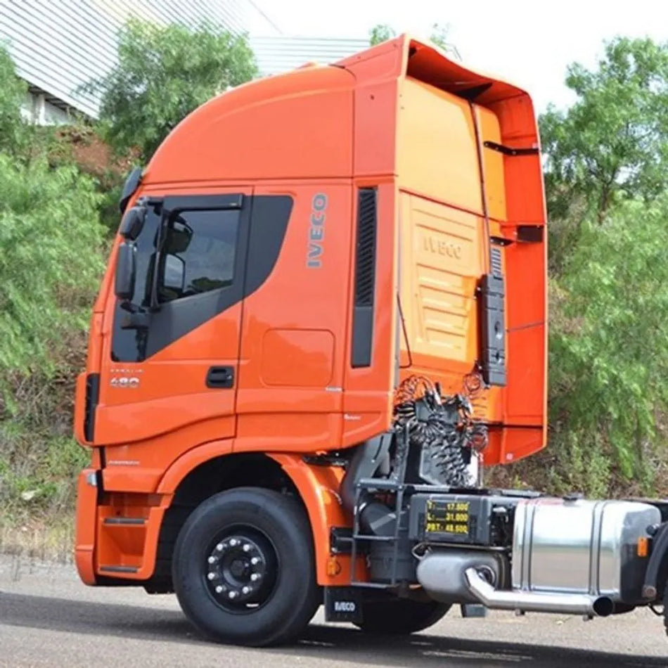 Defletor Ar Iveco Hi-way Cabine Alta Completo Rodoplast