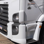 Tampa Estribo VW Constellation 1 Degrau Branca Par