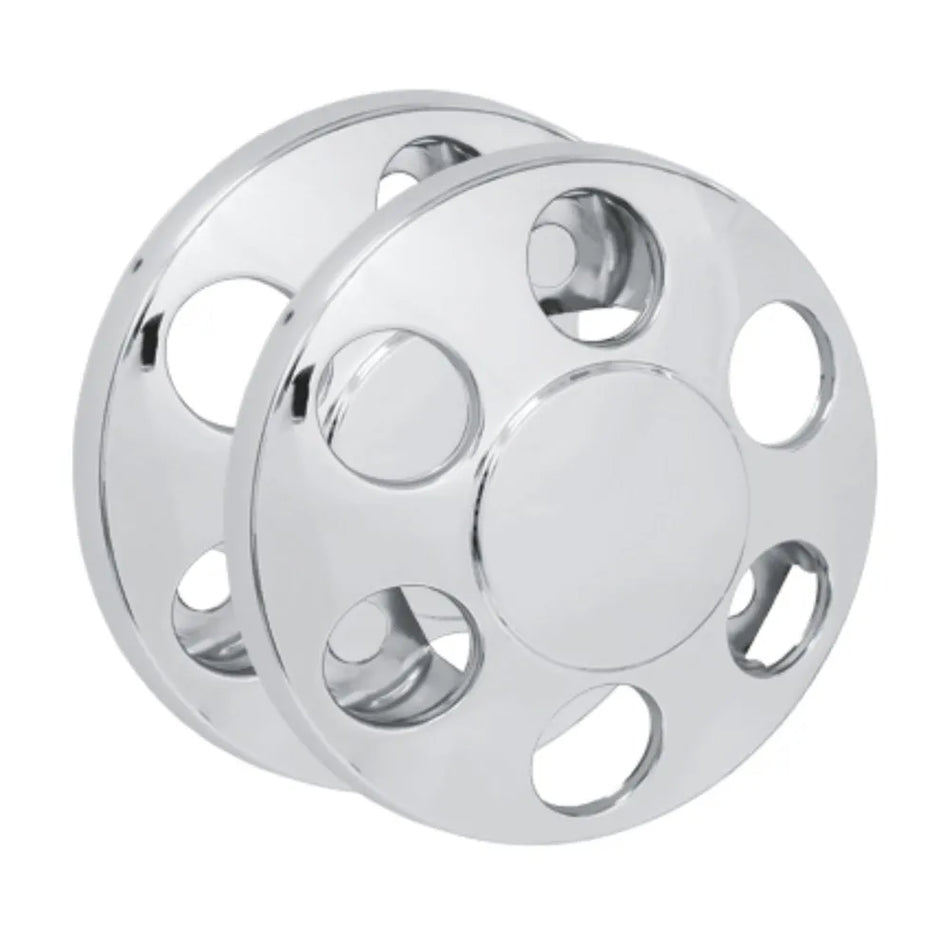 Calota Protetor Roda Traseira Iveco Daily Aro 16 Inox - Par