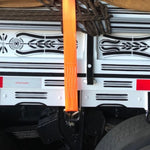 Cinta Catraca 3 Toneladas 9m Laranja - Amarração Carga