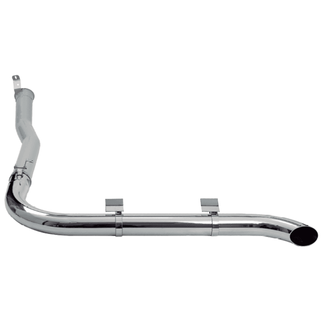 Escapamento Cromado Scania NTG 2019 Lado Esquerdo