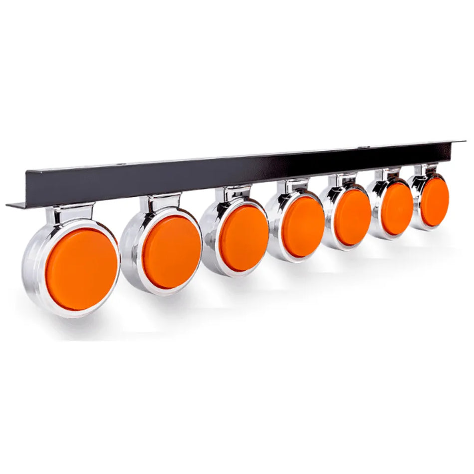 Conjunto Foguinho 7 Marias LED Laranja com Fios H3