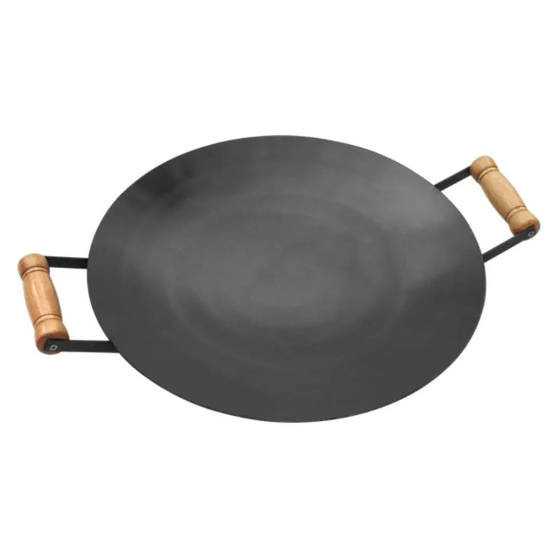 Disco Arado Bifeteira Ferro 16" 18" Sem Borda Cabo Madeira