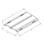 Plataforma Chassis Alumínio Volvo FH Bepo - Antiderrapante