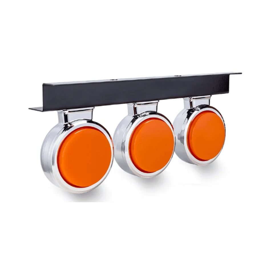 Conjunto Foguinho 3 Marias LED Caminhão Volvo Scania Mercedes