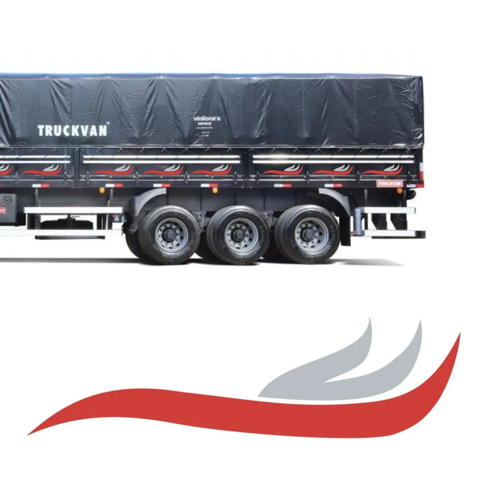 Faixa Adesivo Carreta Scania 2006 - 27 Peças Originais