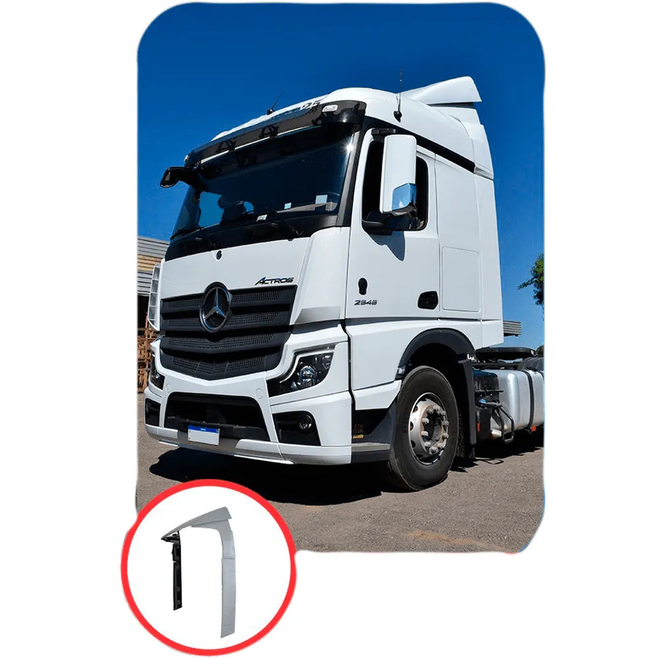 Defletor Ar Mercedes Actros 2020+ Cabine Alta Rodoplast