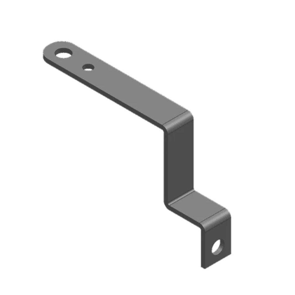 Suporte Antena Rádio PX Scania 2019 Traseiro Metal Reforçado