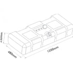 Tanque Combustível 100L Mercedes 608D 608E 708E