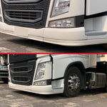 Spoiler Volvo FH 2015+ Plástico Branco 3 Partes