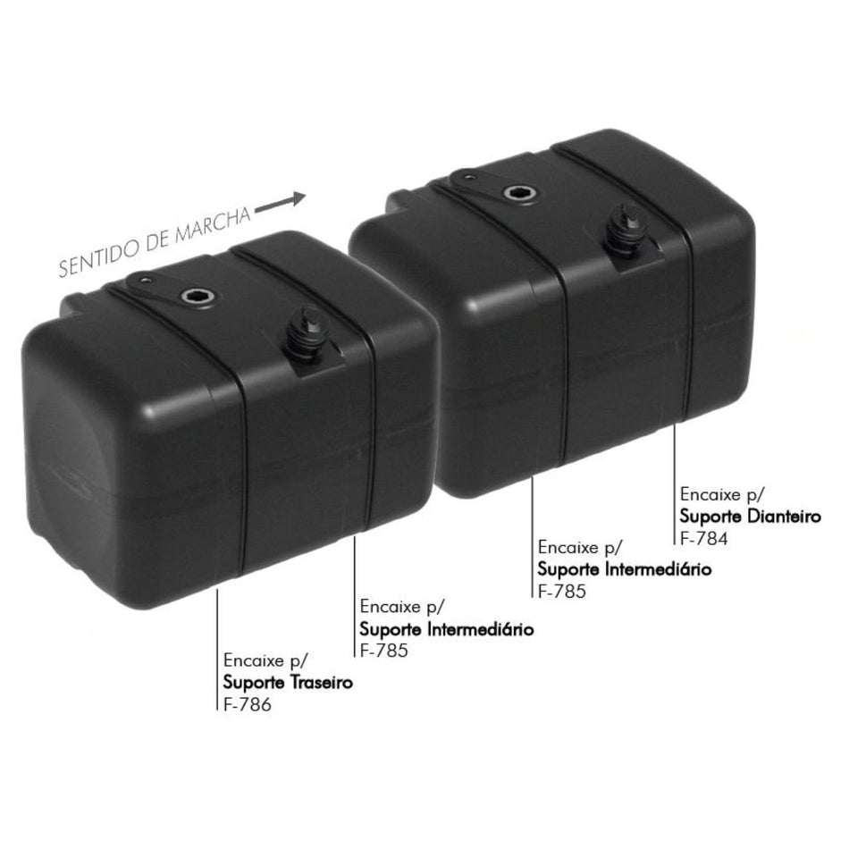 Tanque Plástico 275L Iveco Stralis Tector Eurocargo