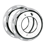 Calota Americana Dianteira Sem Miolo Aro 22,5 - Par