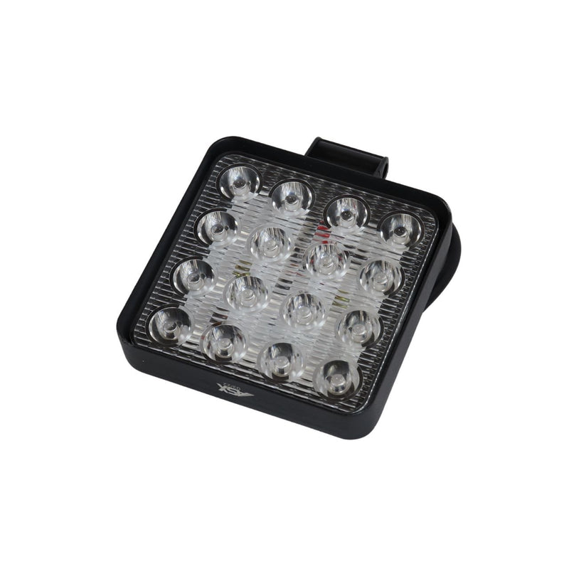 Farolete LED 48W Quadrado Caminhão Ônibus Worklight Bivolt