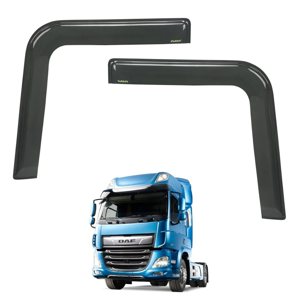 Calha de Chuva DAF CF Par Acrílico com Cola e Fita