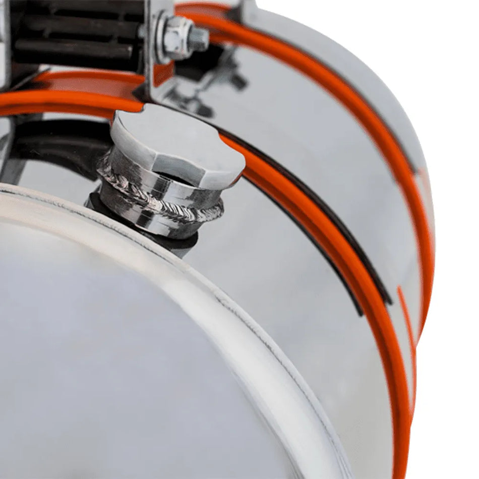 Barrica Água Inox 50L Carroceria Caminhão c/ Torneira