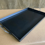 Chapa de Ferro para Fogareiro Caminhão com Alça 44x24cm