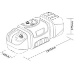 Tanque Plástico 590L Mercedes Axor Atron M283