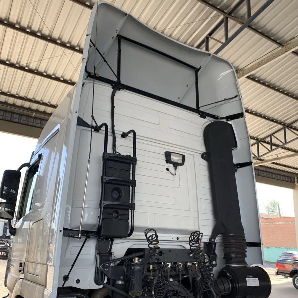 Defletor de Ar Mercedes Actros Cabine Alta Completo
