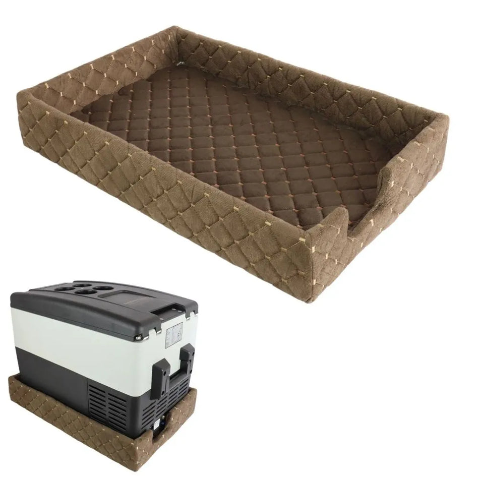 Caixa Base Geladeira 31L Caminhão Marrom Claro